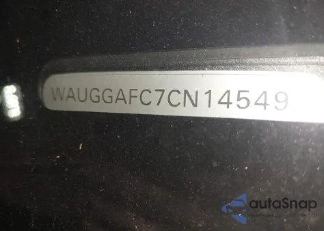 2012 Audi A6 3.0 Premium z USA, uszkodzony, nr VIN WAUGGAFC7CN145493